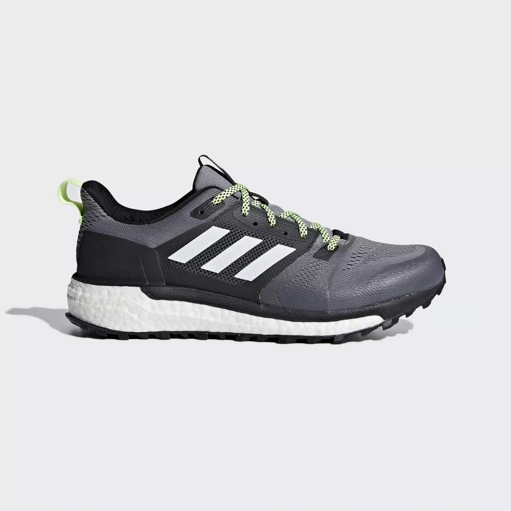 Adidas Supernova Trail Tenis Para Correr Grises Para Hombre (MX-88097)
